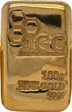 Agc 100G Gold Bullion Cast Bar 9999